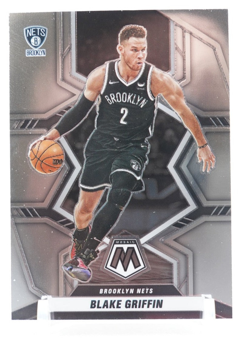Blake Griffin Brooklyn Nets Player-Worn Gray Los Nets Short Sleeve Shirt  from the 2021-22