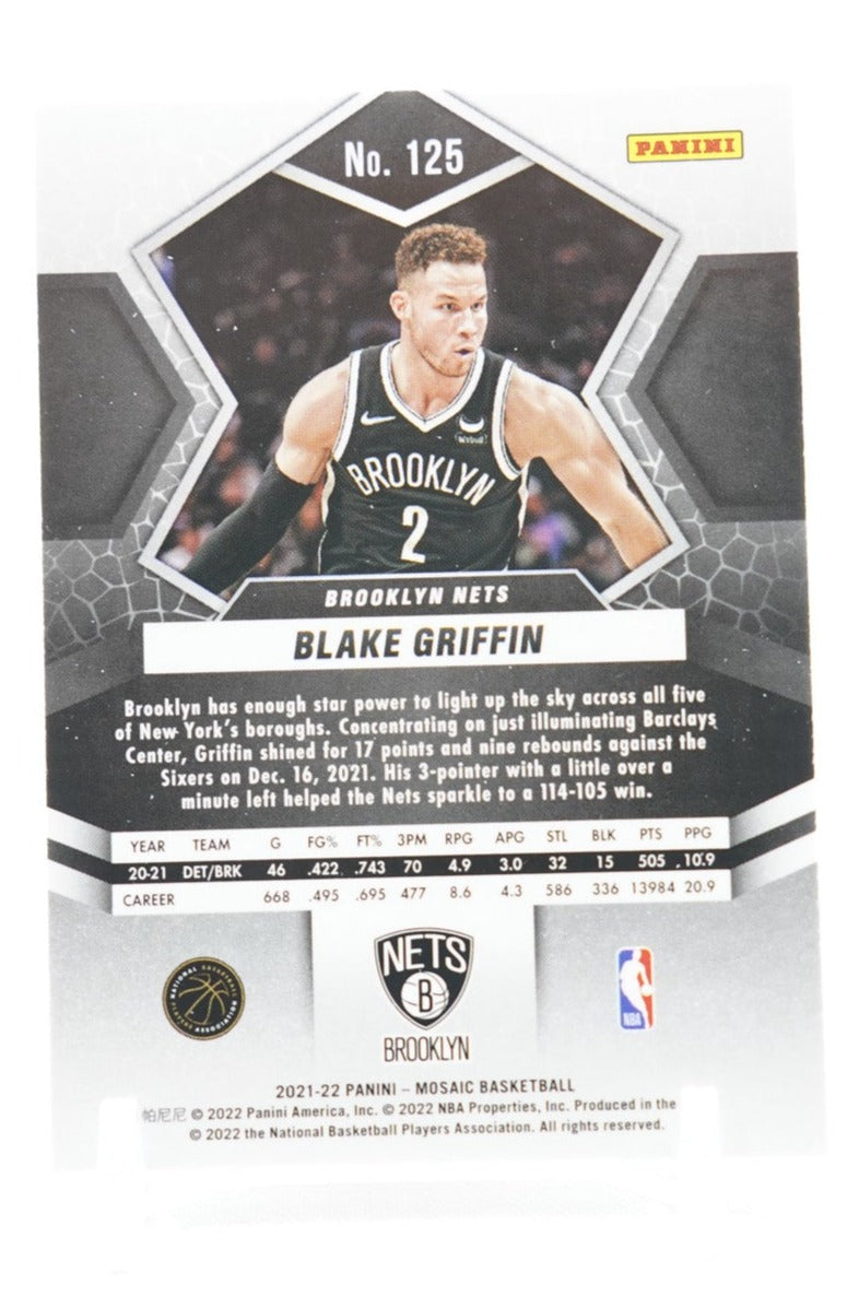 Blake Griffin - Brooklyn Nets - Game-Worn Association Edition