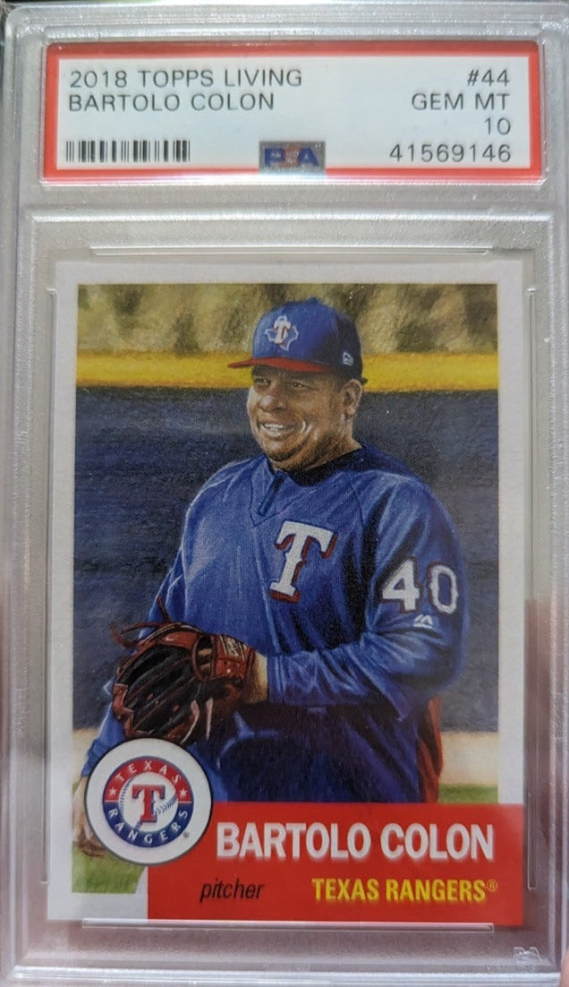 2018 TOPPS LIVING 44 BARTOLO COLON