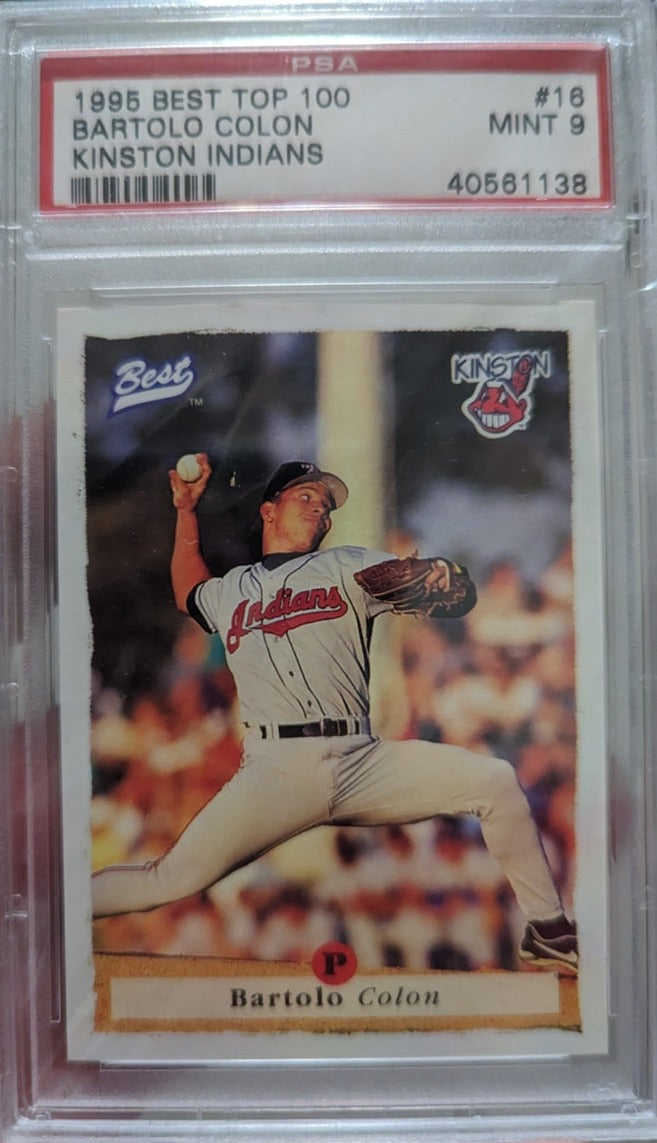 1995 BEST TOP 100 16 BARTOLO COLON KINSTON INDIANS